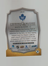 Load image into Gallery viewer, 2014-15 Upper Deck Overtime Lords of the Rink #LR-19 Mats Sundin
