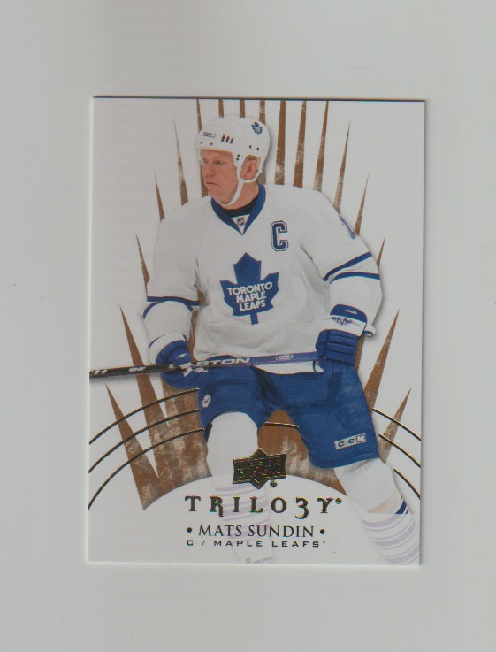 2014-15 Upper Deck Trilogy #96 Mats Sundin