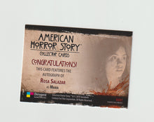 Load image into Gallery viewer, 2014 American Horror Story Autographs #ROR1 Rosa Salazar as Maria
