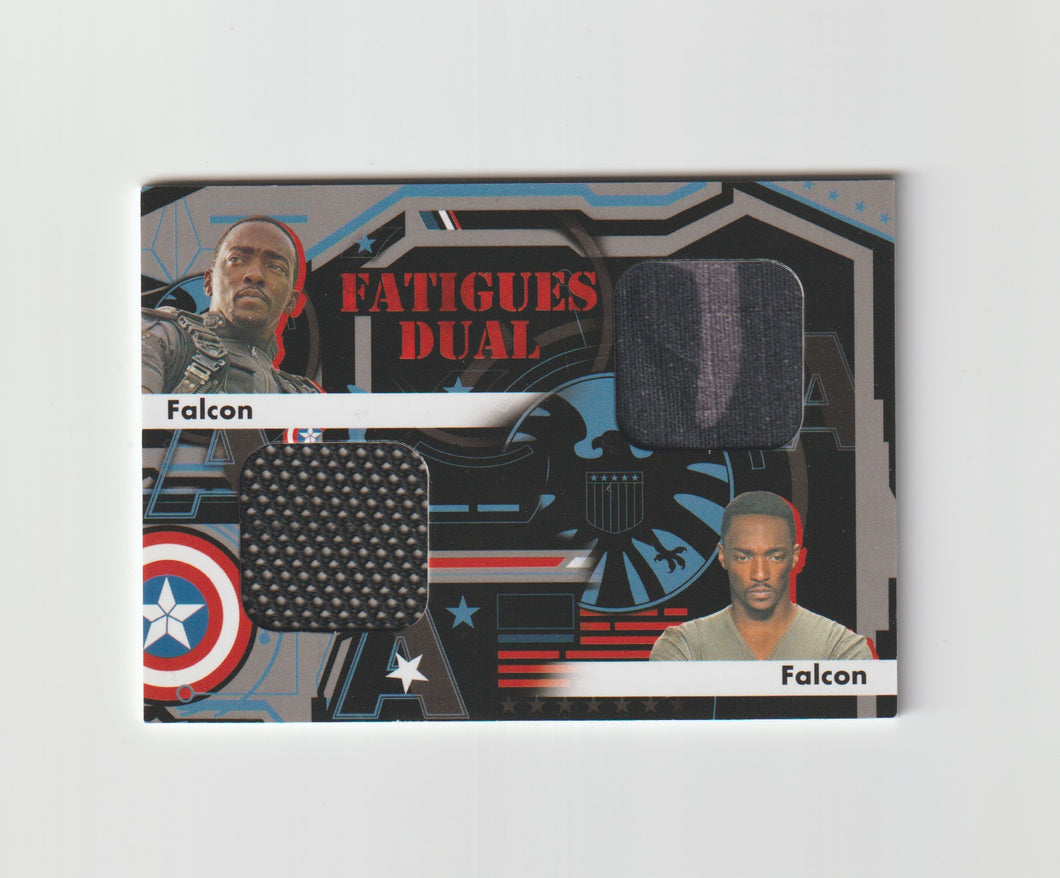 2014 Captain America The Winter Soldier Fatigues Dual #FD-16 Anthony Mackie as Falcon