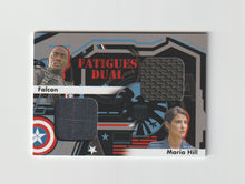 Load image into Gallery viewer, 2014 Captain America The Winter Soldier Fatigues Dual #FD-5 Anthony Mackie as Falcon &amp; Cobie Smulders as Maria Hill
