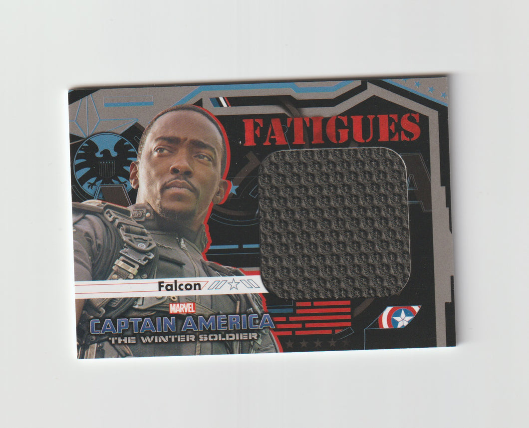 2014 Captain America The Winter Soldier Fatigues #F-8 Anthony Mackie as Falcon