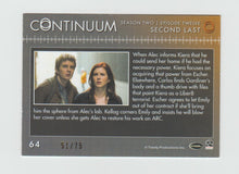 Load image into Gallery viewer, 2014 Continuum Seasons 1 &amp; 2 Gold #64 Second Last
