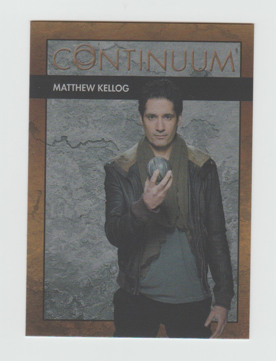 2014 Continuum Seasons 1 & 2 Stars #C4 Stephen Lobo as Matthew Kellog