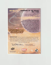 Load image into Gallery viewer, 2014 Guardians of the Galaxy Classic Cover Autographs #GG-DJ Tom DeFalco &amp; Jim Valentino
