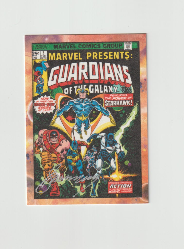 2014 Guardians of the Galaxy Classic Cover Autographs #GG-GC Gerry Conway