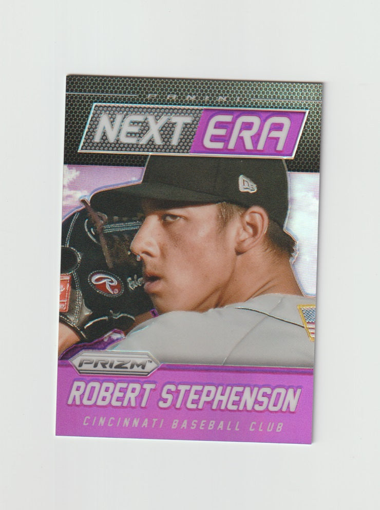 2014 Panini Prizm Next Era Prizms Purple #17 Robert Stephenson