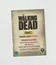 Load image into Gallery viewer, 2014 Walking Dead Season 3 P2 Autographs #A13 Greg Nicotero Special Make-Up Effects Designer

