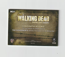 Load image into Gallery viewer, 2014 Walking Dead Season 3 P2 Wardrobes #M31 David Morrissey as The Governor
