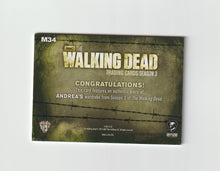 Load image into Gallery viewer, 2014 Walking Dead Season 3 P2 Wardrobes #M34 Laurie Holden as Andrea

