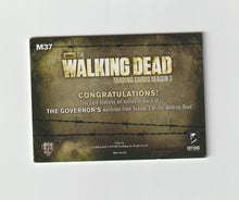 Load image into Gallery viewer, 2014 Walking Dead Season 3 P2 Wardrobes #M37 David Morrissey as The Governor

