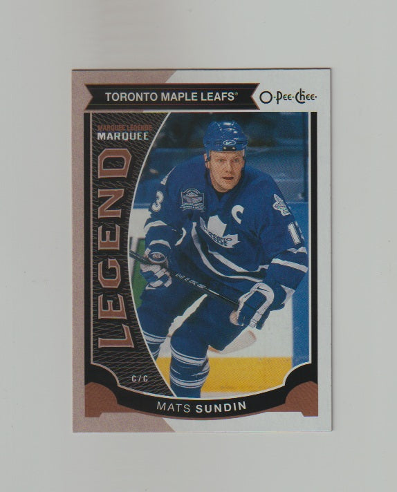 2015-16 O-Pee-Chee Marquee Legend #570 Mats Sundin