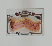 Load image into Gallery viewer, 2015-16 Upper Deck Champs Famous Foods #FF-2 Smoked Meat Sandwich
