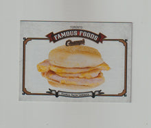 Load image into Gallery viewer, 2015-16 Upper Deck Champs Famous Foods #FF-3 Peameal Bacon Sandwich
