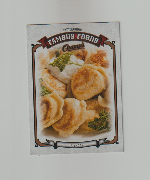 2015-16 Upper Deck Champs Famous Foods #FF-5 Pierogi