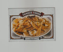 Load image into Gallery viewer, 2015-16 Upper Deck Champs Famous Foods #FF-9 Poutine
