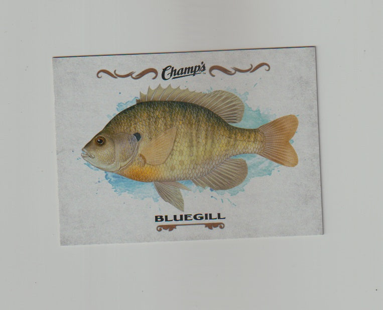 2015-16 Upper Deck Champs Fish #F-10 Bluegill