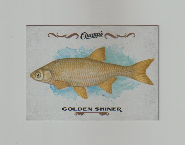 2015-16 Upper Deck Champs Fish #F-27 Golden Shiner