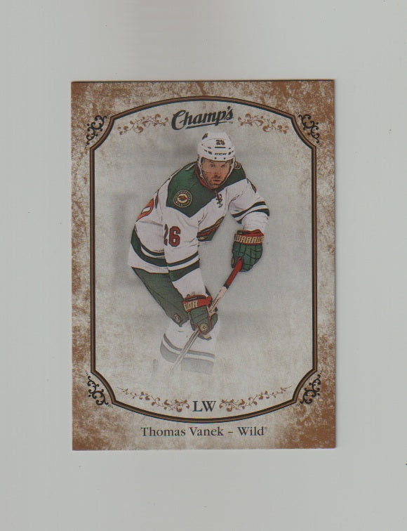 2015-16 Upper Deck Champs Gold Variant Back #105 Thomas Vanek
