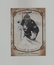 Load image into Gallery viewer, 2015-16 Upper Deck Champs Gold Variant Back #133 Jaroslav Halak
