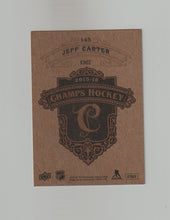 Load image into Gallery viewer, 2015-16 Upper Deck Champs Gold Variant Back #145 Jeff Carter
