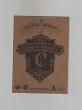 Load image into Gallery viewer, 2015-16 Upper Deck Champs Gold Variant Back #162 Mattias Janmark
