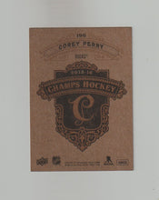 Load image into Gallery viewer, 2015-16 Upper Deck Champs Gold Variant Back #196 Corey Perry
