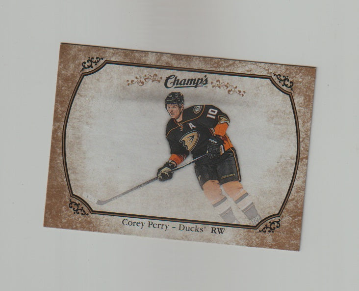 2015-16 Upper Deck Champs Gold Variant Back #196 Corey Perry
