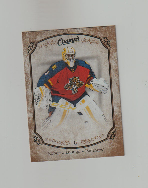 2015-16 Upper Deck Champs Gold Variant Back #210 Roberto Luongo