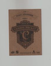Load image into Gallery viewer, 2015-16 Upper Deck Champs Gold Variant Back #215 Ryan Johansen
