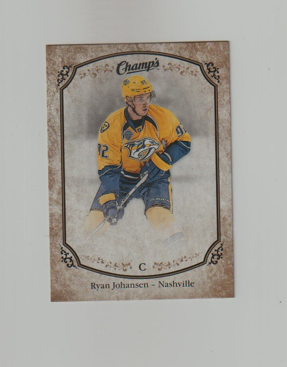 2015-16 Upper Deck Champs Gold Variant Back #215 Ryan Johansen