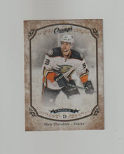 Load image into Gallery viewer, 2015-16 Upper Deck Champs Gold Variant Back #257 Shea Theodore
