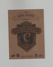 Load image into Gallery viewer, 2015-16 Upper Deck Champs Gold Variant Back #262 Noah Hanifin
