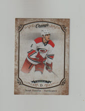 Load image into Gallery viewer, 2015-16 Upper Deck Champs Gold Variant Back #262 Noah Hanifin
