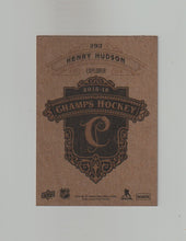Load image into Gallery viewer, 2015-16 Upper Deck Champs Gold Variant Back #293 Henry Hudson
