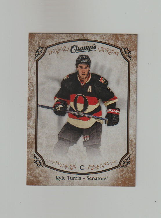 2015-16 Upper Deck Champs Gold Variant Back #66 Kyle Turris