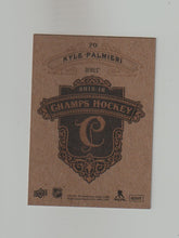 Load image into Gallery viewer, 2015-16 Upper Deck Champs Gold Variant Back #70 Kyle Palmieri
