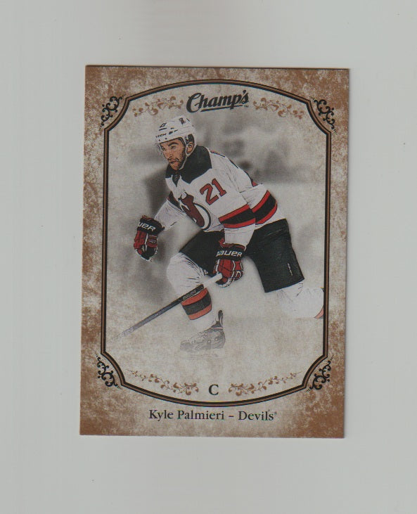2015-16 Upper Deck Champs Gold Variant Back #70 Kyle Palmieri