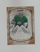 Load image into Gallery viewer, 2015-16 Upper Deck Champs Gold Variant Back #7 Antti Niemi
