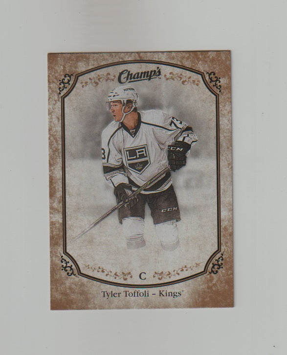 2015-16 Upper Deck Champs Gold Variant Front #130 Tyler Toffoli