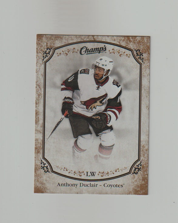 2015-16 Upper Deck Champs Gold Variant Front #154 Anthony Duclair