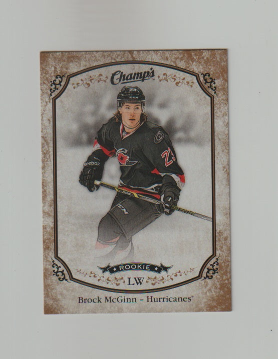 2015-16 Upper Deck Champs Gold Variant Front #169 Brock McGinn