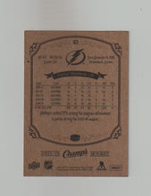 Load image into Gallery viewer, 2015-16 Upper Deck Champs Gold Variant Front #83 Victor Hedman
