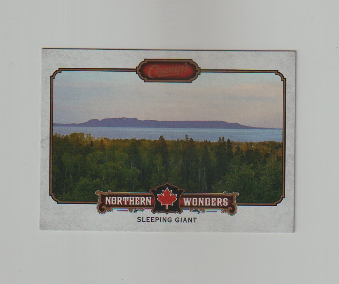 2015-16 Upper Deck Champs Northern Wonders #NW-10 Sleeping Giant