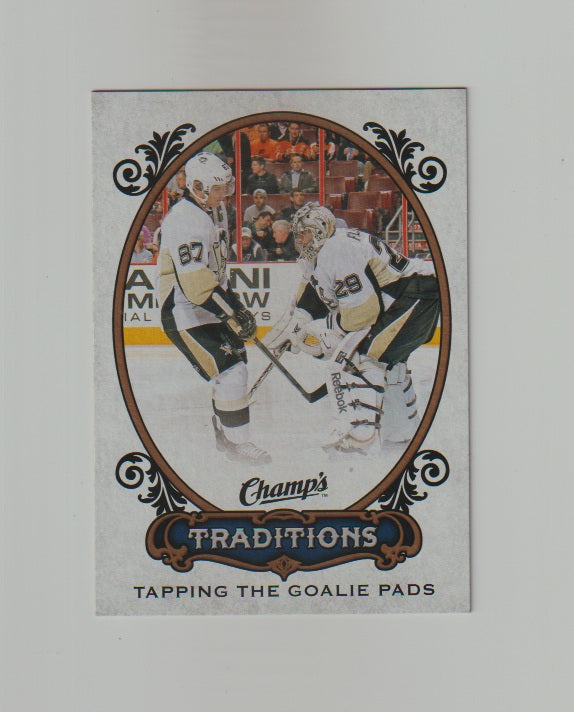 2015-16 Upper Deck Champs Traditions #T-3 Sidney Crosby & Marc-Andre Fleury