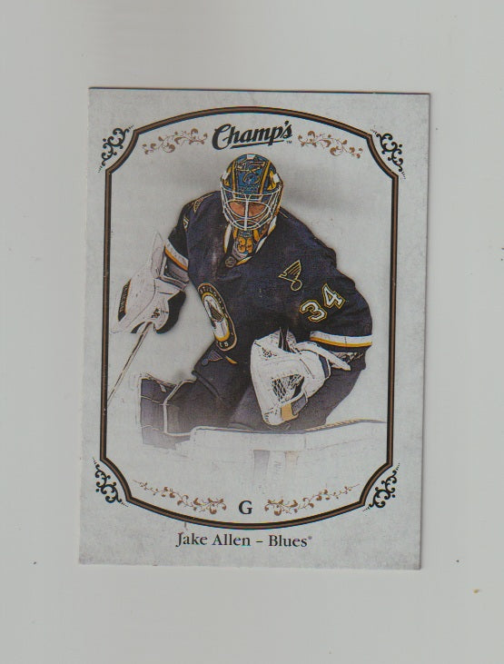 2015-16 Upper Deck Champs #109 Jake Allen