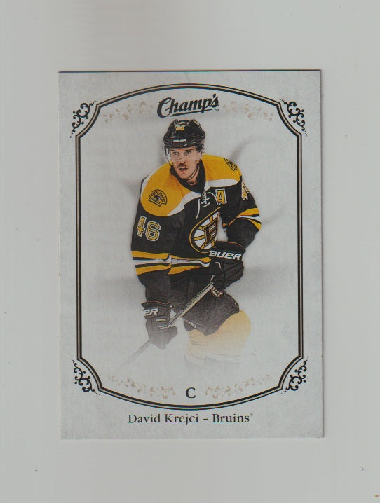 2015-16 Upper Deck Champs #114 David Krejci