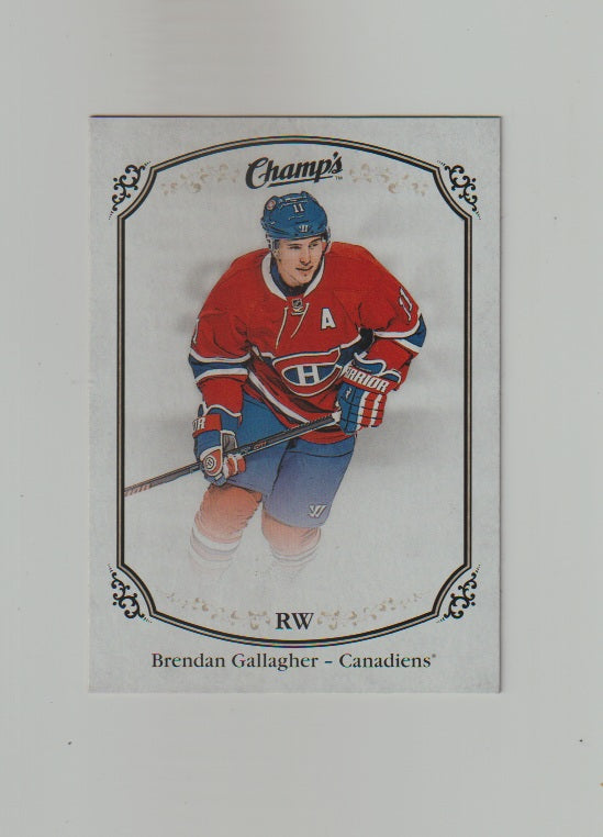 2015-16 Upper Deck Champs #143 Brendan Gallagher
