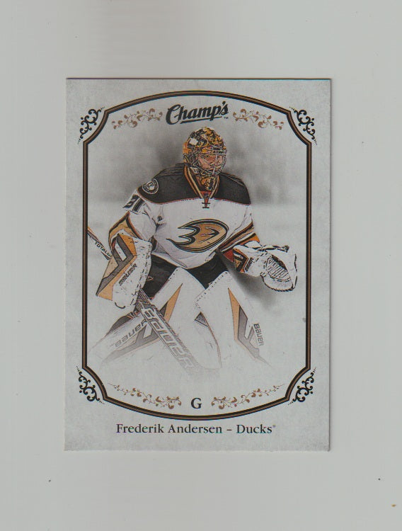 2015-16 Upper Deck Champs #151 Frederik Andersen