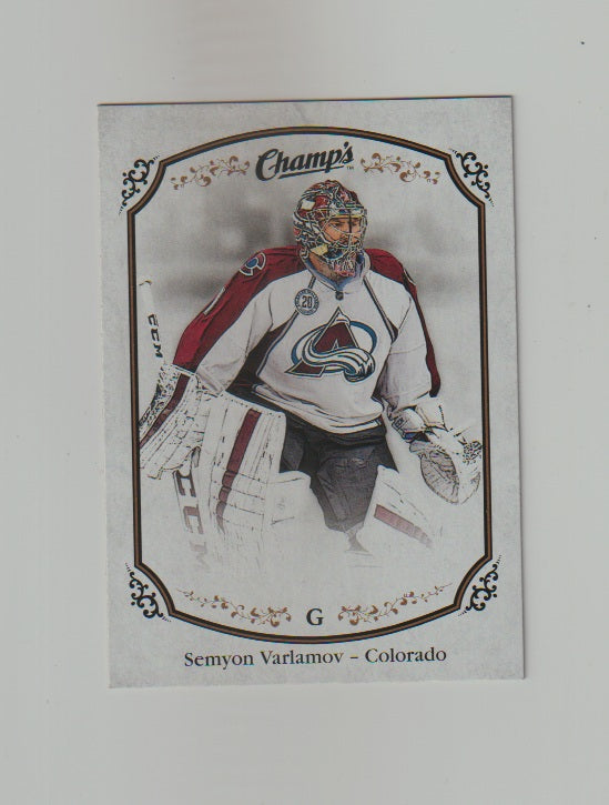2015-16 Upper Deck Champs #17 Semyon Varlamov